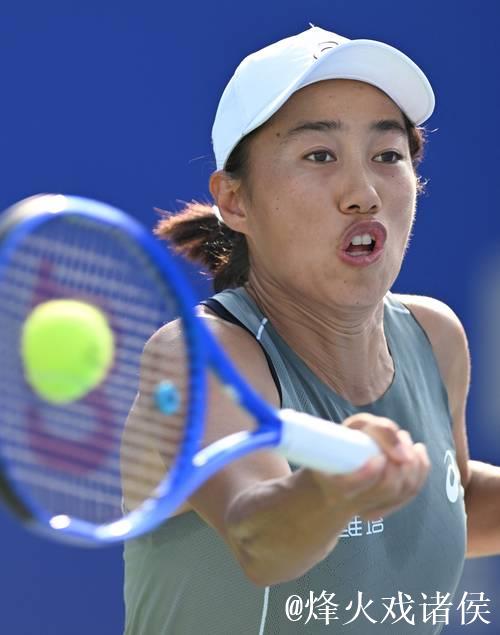 张帅横扫对手 取得广州国际女子网球公开赛开门红