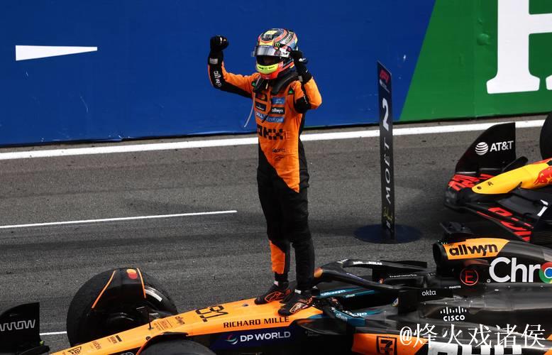 F1迈阿密站-皮亚斯特里夺冠赛季3连胜 迈凯伦包揽前二